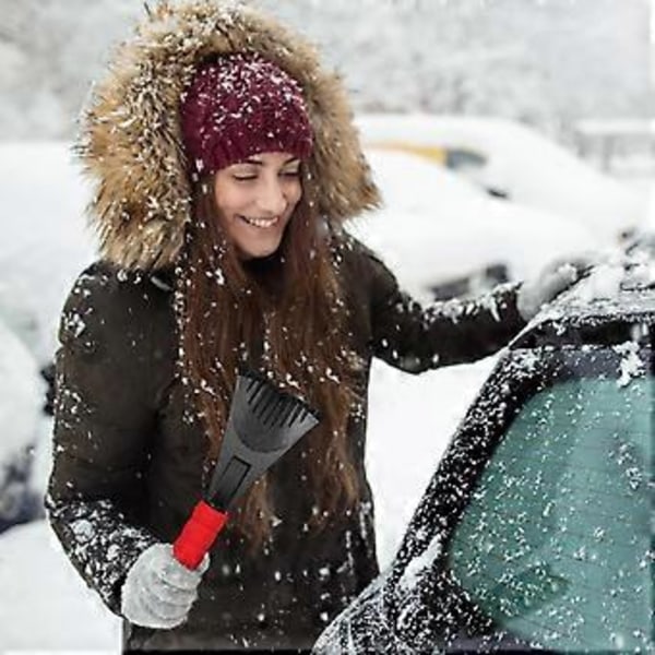 Is-skrape for bilrute, ripesikker is, snø, frostfjerning med skumhåndtak, effektiv og holdbar isskrape for biler, SUV-er, lastebiler