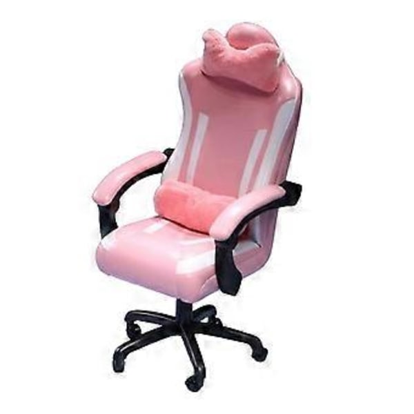 1:6 Skala Gamingstol Modell, Dekor Tillbehör Delar, Dockdekor Tillbehör för 12'' Män Figurer Dockmodell, Kroppsdocka (rosa)