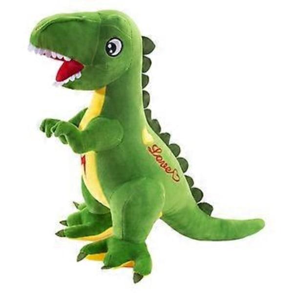Tyrannosaurus Rex Plysjleketøy Polkadot Dinosaurdukke Barnebursdagsgave Dukke Pute Klutedukke (grønn)