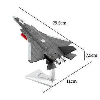 1:72 Jagerfly Model Luftfart Mindesflymodel til Hylde Cafe Bar