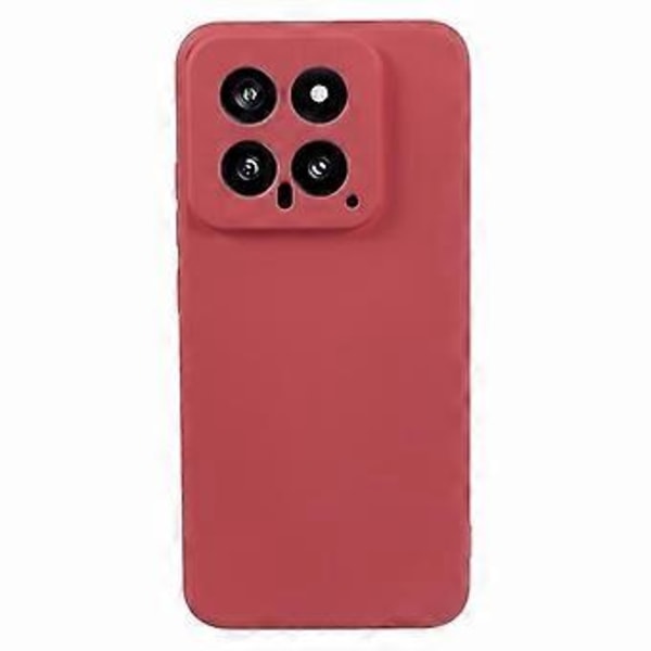 WANLONFENG RB1-serien Skal för Xiaomi 14 Mjukt TPU-fodral med skärmskydd + Snodd (Stil C)