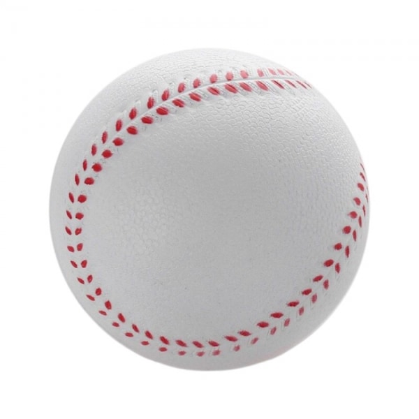 Vaahtomuovinen stressipallo - Baseball White