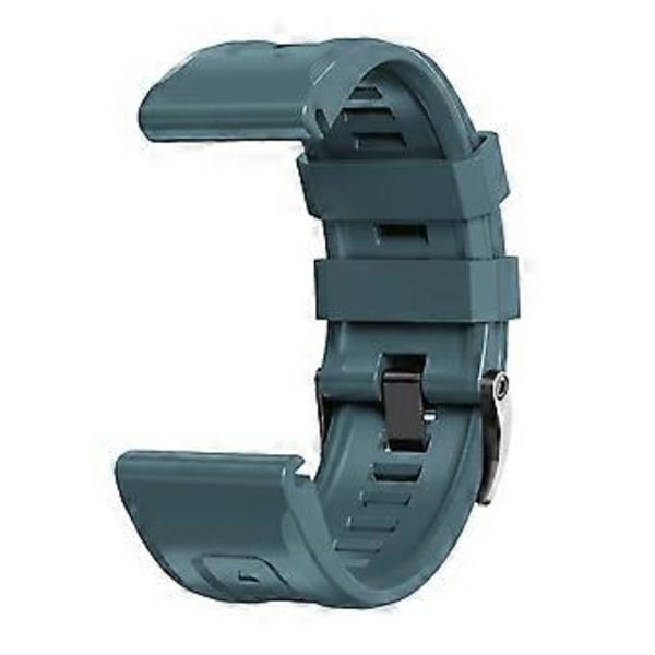 Type B Silikone Urrem 26mm til Garmin Tactix 7 Pro/Fenix 7X/Fenix 6X Pro (Style B)