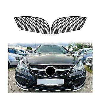 Frontgrill Grill Nedre Bumper Tåkelysdeksel Trim for E-Klasse W207 E200 E300 2013 - 2016