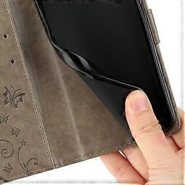 För Samsung Galaxy A26 5G Fodral PU Läder Plånboksfodral med Rem (Stil F)