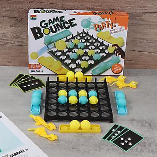Hoppbollsspel för Bordsspel för Barn Familjefest Bouncing Leksaksspel Bounce (Boll med Kalkon)