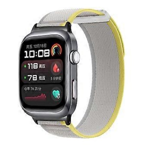 Til Huawei Watch D2 Nylon Urrem Justerbar Udskiftningsarmbånd - Beige(Beige)