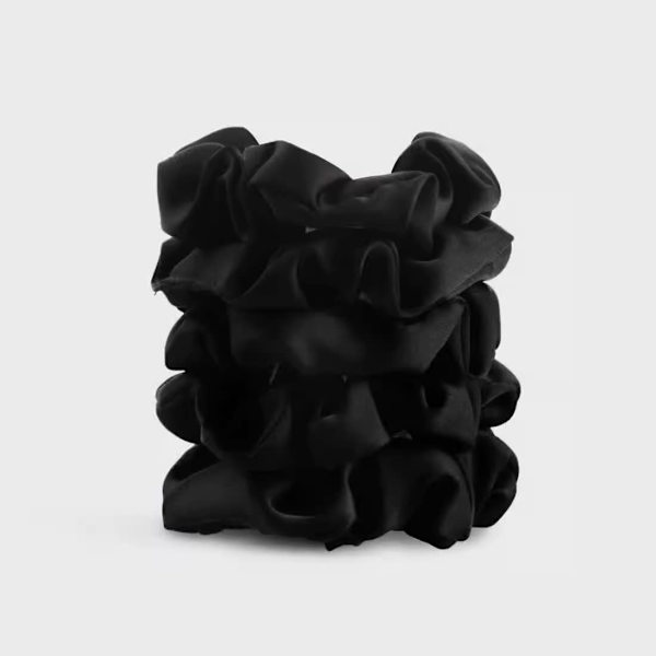 Satin Scrunchies, Mjukare än Silke, Hårsnoddar för att Förhindra Frizz