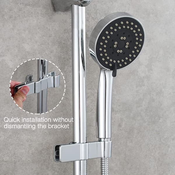 Universal Slider - Glidende dusj - 20-29mm - Universal dusjhode