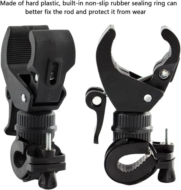 2 stk. Universal stokholder til rollator, rollator, kørestol - U