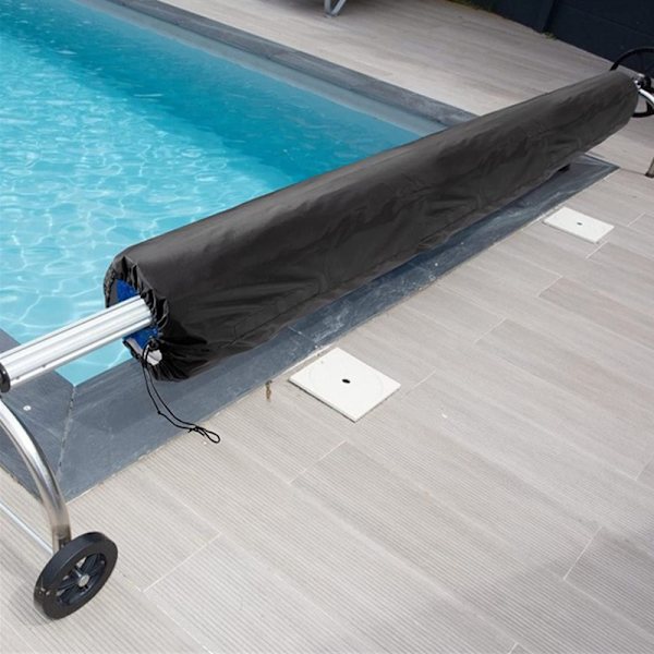 610x96cm Pool Cover Roller Vandtæt Stof Swimmingpool Cover