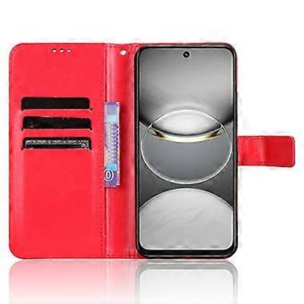 Til TECNO Spark 30C 4G kL5n Etui Crazy Horse Tekstur PU Læder Telefon Wallet Cover (Style C)