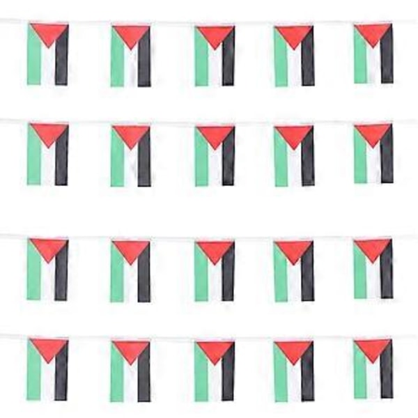Palestina Flagga Vimpel Palestina Dagen Festdekoration Palestina Flagga Hängande Banner