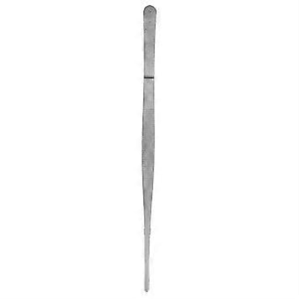 10 stk sett Matpinsett i rustfritt stål Multifunksjonelle Lange Rett Pinsett 30cm