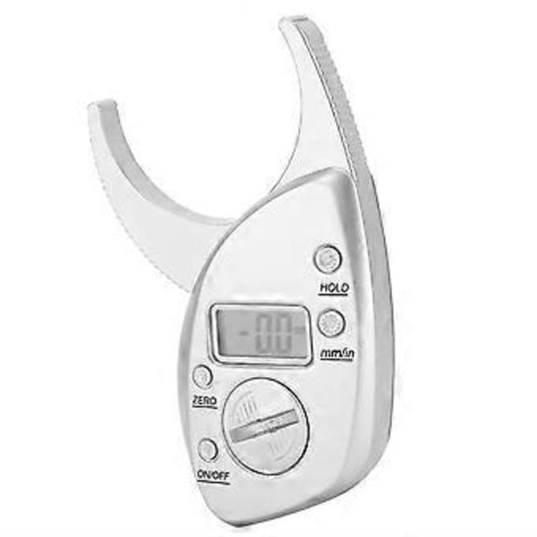 Kropsfedt Caliper Digital Display Høj Præcision Batteridrevet Kropsfedtmåling ( )