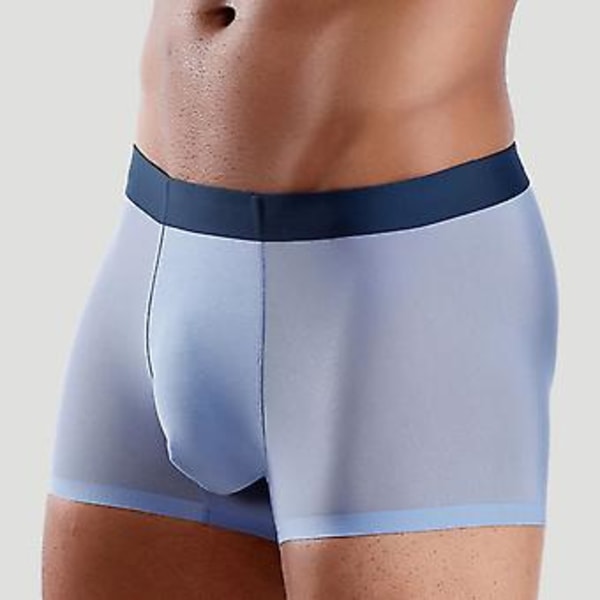 Mäns Silkeslena Boxer Briefs Kort Ben Underkläder Pack - Hälsa Att Bära ( )