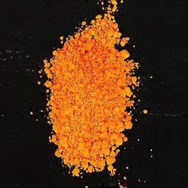 Nagel Fosforpulver Halloween Nagelsmycke DIY Fluorescerande Pulver Manikyrverktyg 100g (Orange)