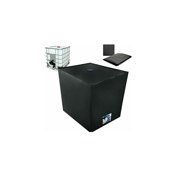 Vattentanksskydd, Skydd för 1000 L Ibc-tank, Anti-damm Anti-UV An