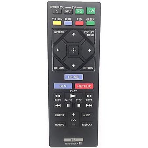 Rmt-b126a Erstatningsfjernbetjening til Sony Afspiller