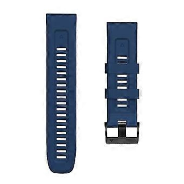 Type M Silikone Urrem 26mm til Garmin Tactix 7 Pro/Fenix 7X/Fenix 6X Pro (Style M)