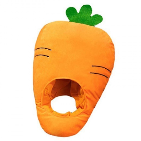 Carrot Headgear PP Cotton Filling Cute Cross-dressing Plush Hat W