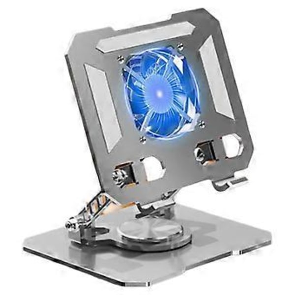 Multifunktionel Tablet Køleblæser Stand Desktop Foldbar Justerbar Højdeforøgende Stand Egnet til