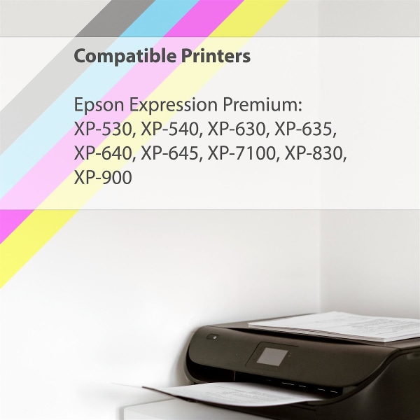 3 Set of 5 Ink Cartridges to replace Epson T3357 (33XL Series) Compatible/non-OEM from Go Inks (15 Inks)