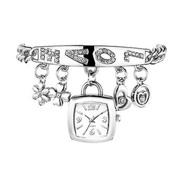 SeikoWatch Nytt Mode Bälte Klocka Dam Klocka Fritids Kvarts Dam Armband Armband Presentask Förpackning A