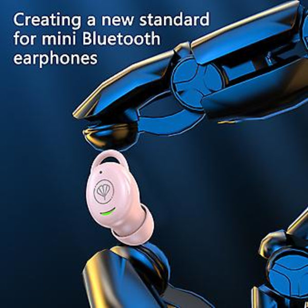Søvnørepropper Trådløse Bluetooth Headset Bluetooth 5.3 Mini In-Ear Mikrofon Bærbar Øretelefoner Til Søvn PK