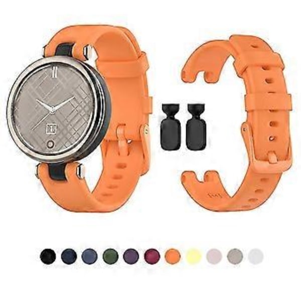 Holdbart armbånd til Garmin Lily, faldfast, svedtæt loop-armbånd (Sort)