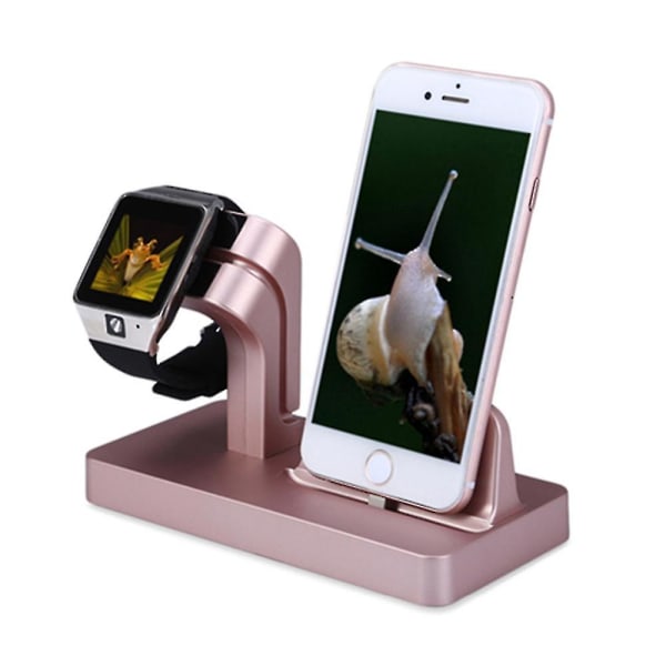 2in1 Charging Stand For Apple Watch Charger Station Dock Iwatch Series 6 5 4 3 Se For Iphone 11 Pro Max Xr X 10 9 8 7 6 white