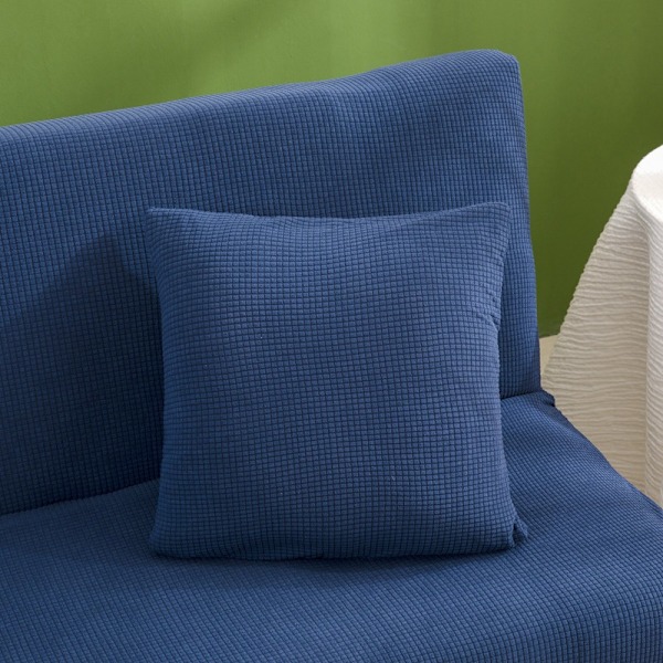 Armlös Waffle Stretch Soffa Bäddsoffaöverdrag Stretch Bäddsoffaöverdrag Allt Inkluderat Vikbar Bäddsoffaöverdrag Överdrag (För 120-155cm Bäddsoffa)