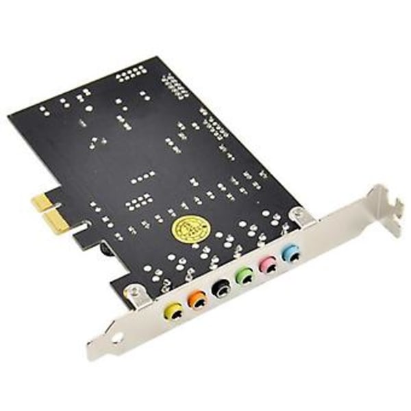 PCIe 7.1 Kanals Lydkort CM8828 + CM9882A med SPDIF Brakett PCIe 7.1CH Analog Digital 3D Stereo Utvidelseskort