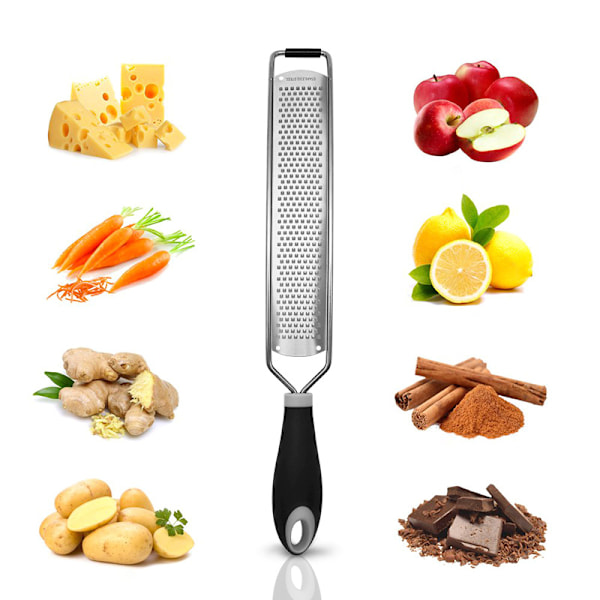 Good Grips Zester Rivjern - Zester til Citroner og Citrusfrugter - Rustfrit Stål