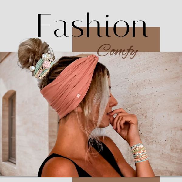 20 stk. Boho dobbelt-anvendelige armbånd og hårelastikker til tykt hår/hestehaler, ingen skade ingen fold elastikker hår gummibånd Po