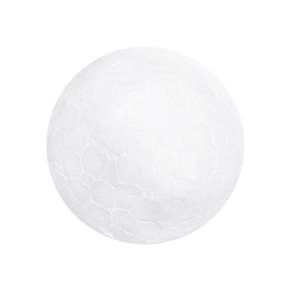 20CM Hvite Kuler for Barn DIY Håndverk Materiale Morsomme Runde Kuler Julepynt Layout Dekorative Rekvisitter Gaver