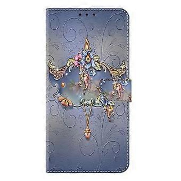 Til Samsung Galaxy S24 FE Etui PU Læder Wallet Telefon Cover med Støttefod (Style C)