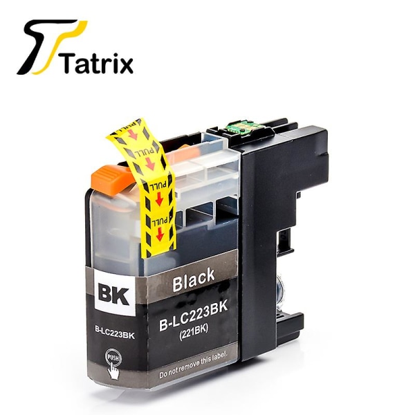 Tatrix With Chip Lc223 Lc221 Compatible Ink Cartridge For Brother Mfc-j4420dw/j4620dw/j4625dw/j480dw/j680dw/j880dw Printer 3 set 12pcs