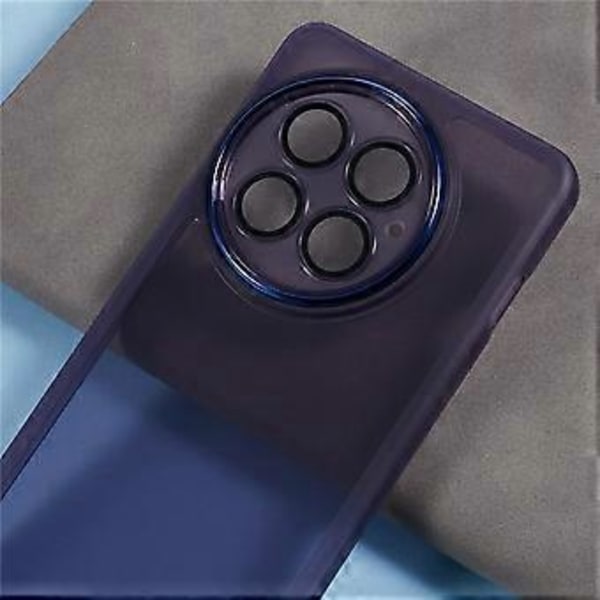 WANLONFENG DKSM-serien för OnePlus 13 TPU-skal Elektropläterad ram med härdat glas (Stil D)
