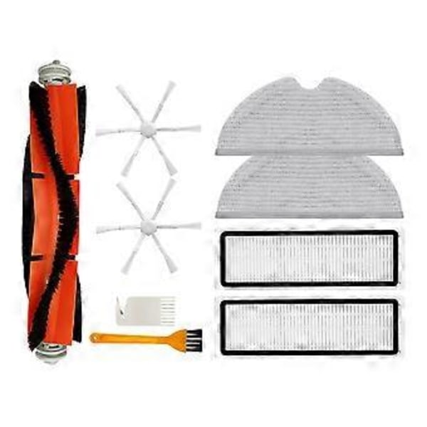 Erstatning for Mi Robot Vacuum Mop 2 STYTJ03ZHM Reservedeler Tilbehør Hovedsidebørste Hepa Filter
