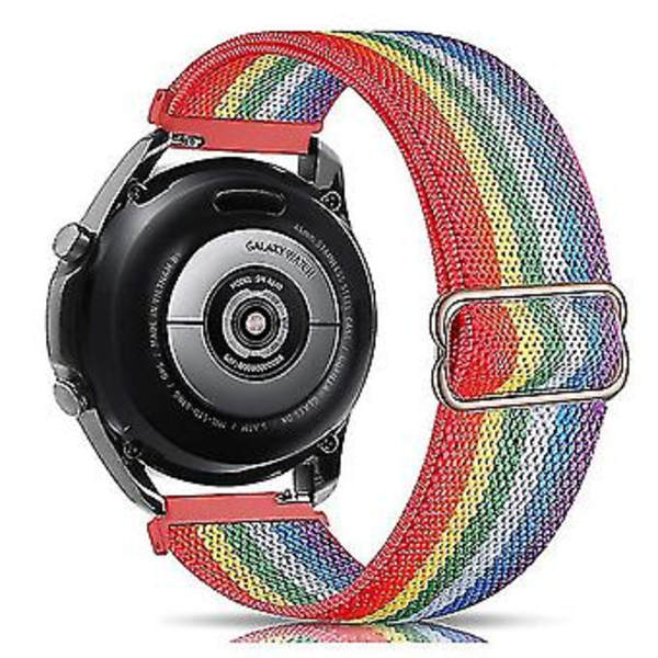 Ranneke Samsung Galaxy Watch 4 44mm Active 2 Gear S3: Säädettävä Nylon Urheiluranneke Galaxy Watch 5 Pro