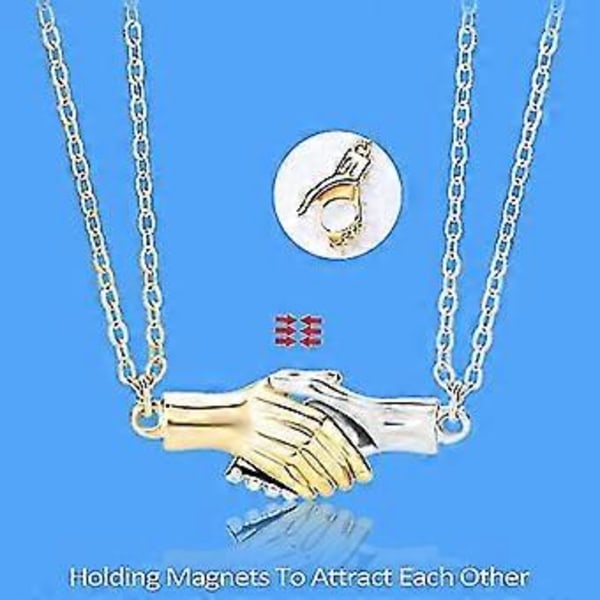 Magnetisk Halsband Hand i Hand