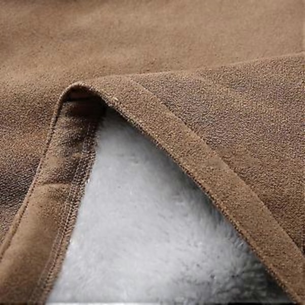 Dame Vinter Langærmet Tyk Plus Fløjl Hætte Casual Bomuld Varm Jakke Fleece Varm Frakke Hættetrøje Overtøj 1 stk (XL Grøn)