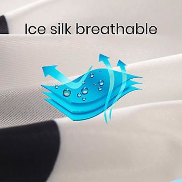 Mænd Sømløse Underbukser Plus Størrelse Løse Bogstav Trykte Underbukser Åndbare Hurtigtørrende U-Formet Boxers Mænds Underbukser (XL Sort)