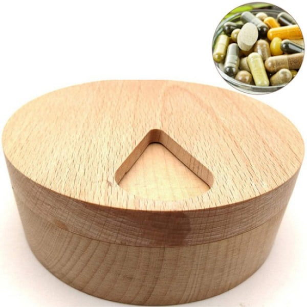 1 st pillerburk förvaring i massivt trä