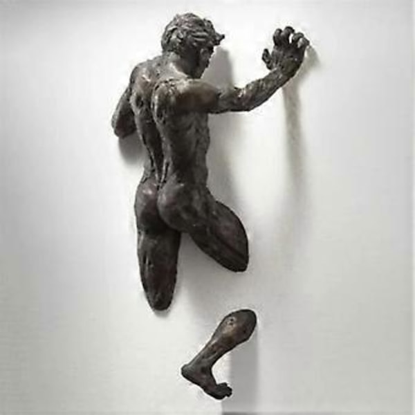 Abstrakte Skulpturer 3D Veggfigur Hjem Dekorasjon Veggmalerier Gatekunst Bilde Stue Gave