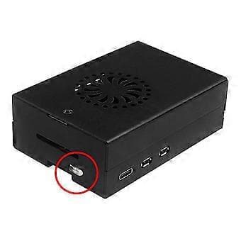 Til 5B Aluminium Case Beskyttelsesboks, Sort