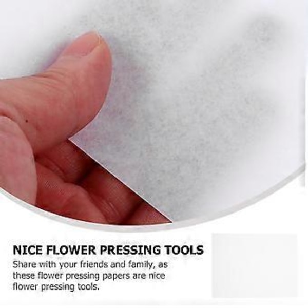 30 st Papir för Torkning av Blommor, Påfyllningspapper, Professionellt Blompresspapper