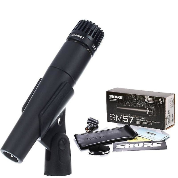 For Shure Sm57 Legendary Dynamic Microphone Professional Wired Handheld Cardioid Karaoke Mic For Stage Studio Recording Gift