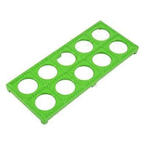 Ti-hullers firkantet dumplingform fold kageform DIY nudelbageværktøj